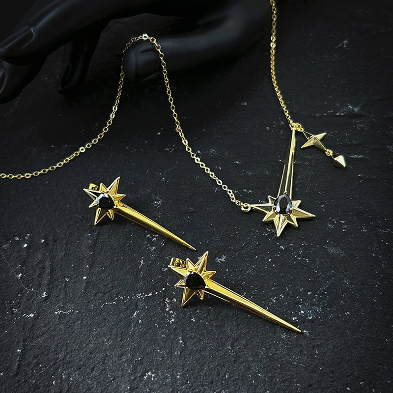 ENFASHION New Pendientes Octagon Drop Earrings For Women Trendy Gold Color Earrings Fashion Jewelry Wholesale E221484