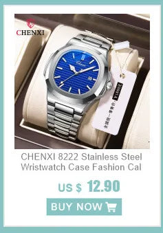 Stainless Steel Ultra Thin Quartz Watch for Men