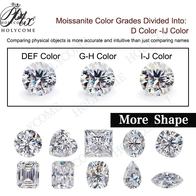 White Gold Radiant Cut 3.50ctw Moissanite