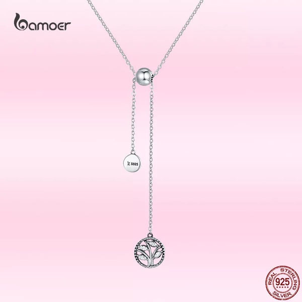 925 Sterling Silver Tree of Life Pendant Necklace for Women