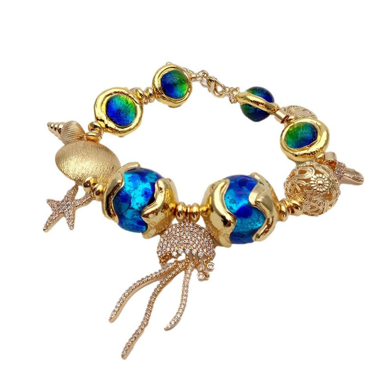 Sterling Silver Oceanic Splendor Bracelet