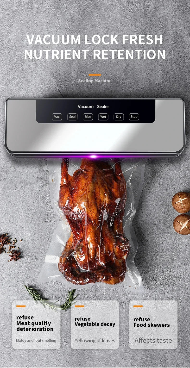 Stainless Steel Vacuum Sealer 30cm for Home