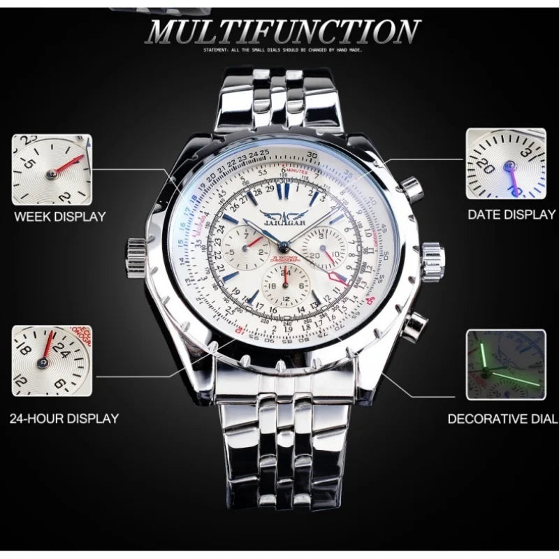 Stainless Steel Mechanical Men's Watch