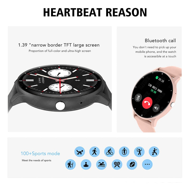 Stainless Steel Smart Watch with Bluetooth, Call, Voice Assistant, Custom Dial, and Blood Oxygen Monitoring for Men