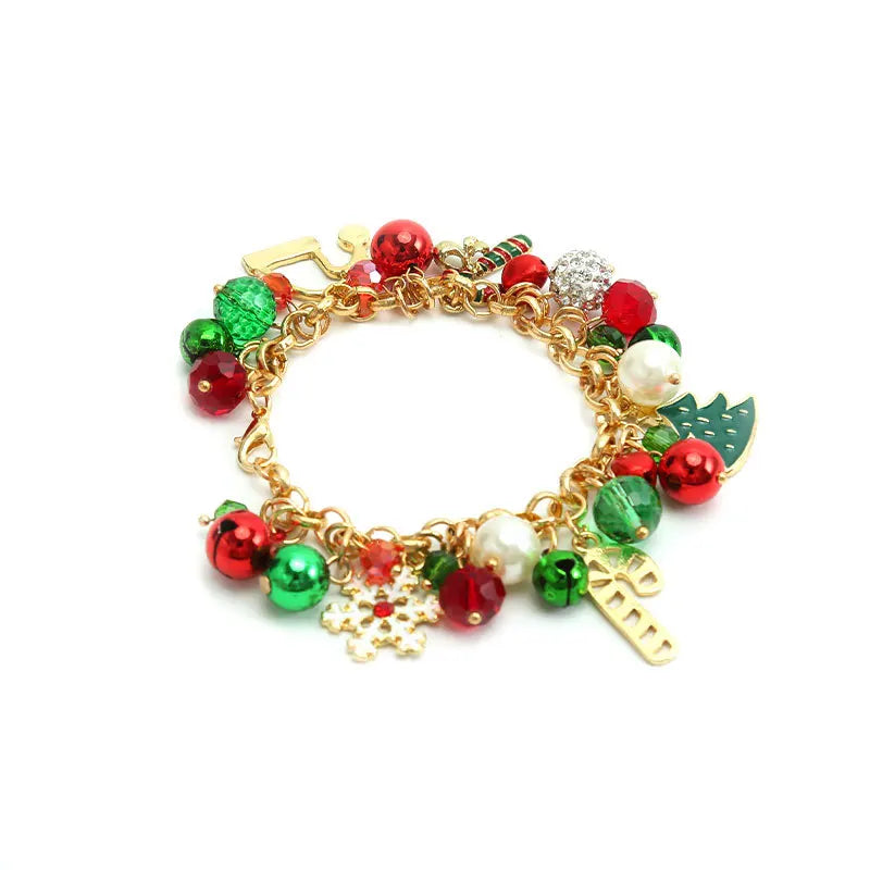 Sterling Silver Jingle Bell Beaded Bracelets for Women/Girls/Kids