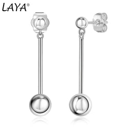 925 Sterling Silver Long Dangle Earrings for Women