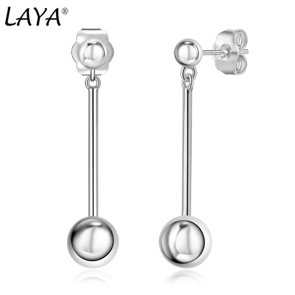 925 Sterling Silver Long Dangle Earrings for Women