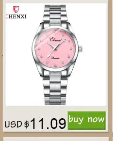 Stainless Steel Mesh Waterproof Quartz Watch with Diamond Dial for Women