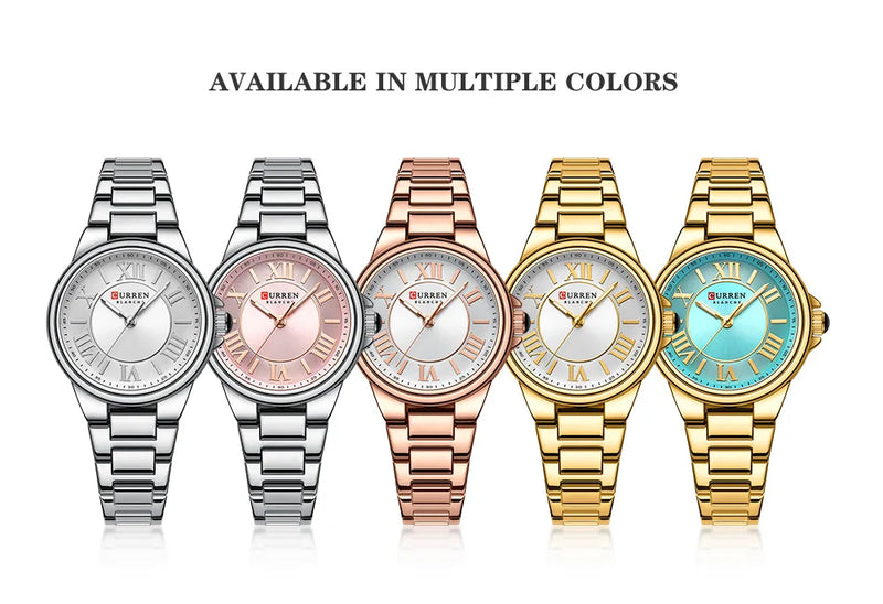 Stainless Steel Quartz Watch for Women.