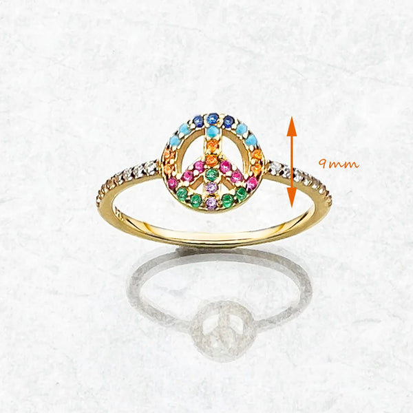 925 Sterling Silver Colorful Ring For Women