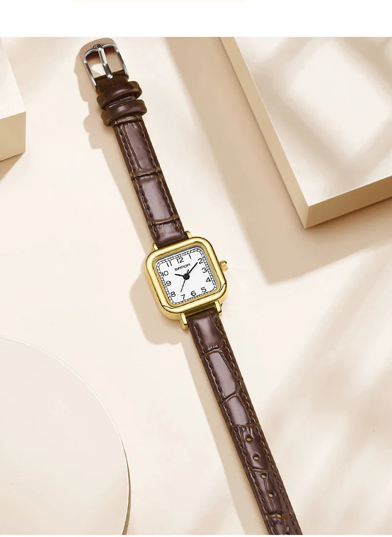 Stainless Steel Quartz Watch for Women