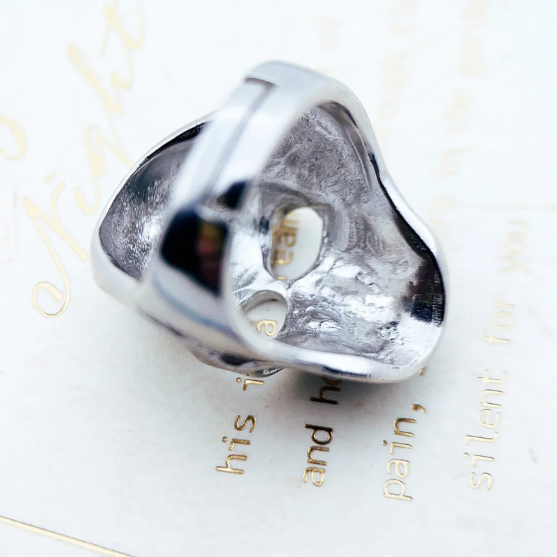 925 Sterling Silver Skull Ring for Unisex