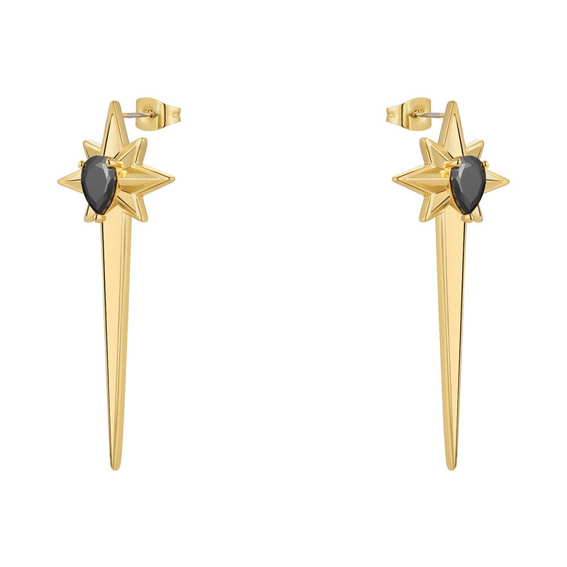 ENFASHION New Pendientes Octagon Drop Earrings For Women Trendy Gold Color Earrings Fashion Jewelry Wholesale E221484