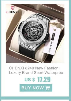 Fashion Diamond-Accented Leather Watch for Women