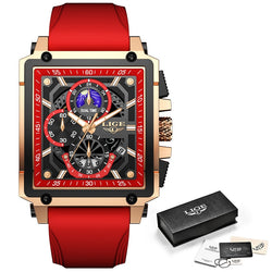 Stainless Steel Luminous Analog Chronograph Watch for Men.