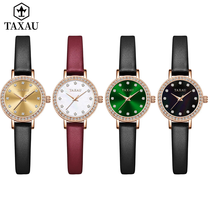 Stainless Steel Multifunctional Waterproof Quartz Watch for Women