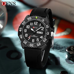 Stainless Steel Quartz Classic Watch with Date for Men