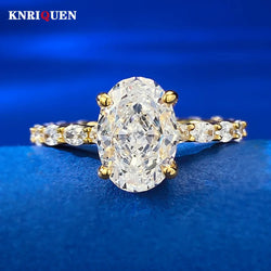 925 Sterling Silver Lab Diamond Rings for Women