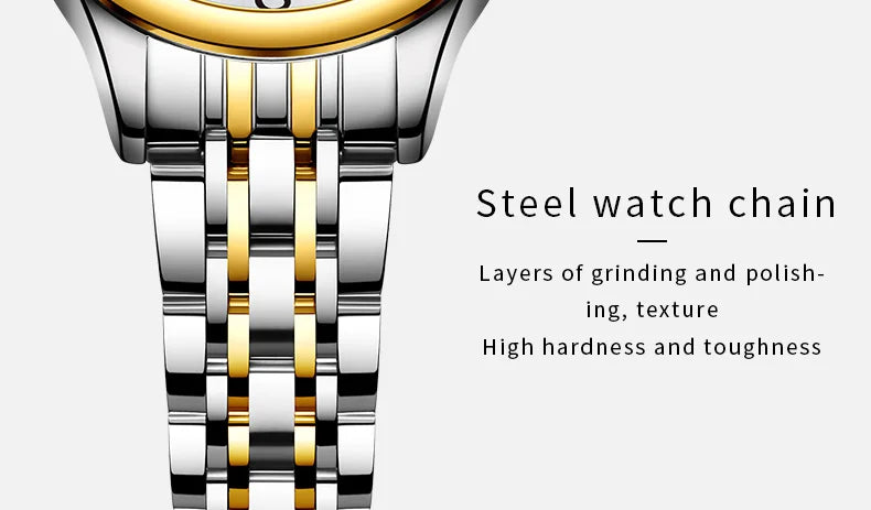 Stainless steel Quartz Watch for Women