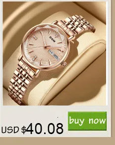 Leather Ultra-Thin Quartz Watch for Women