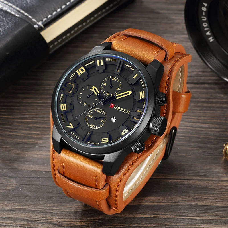 Stainless Steel Watch Waterproof for Men