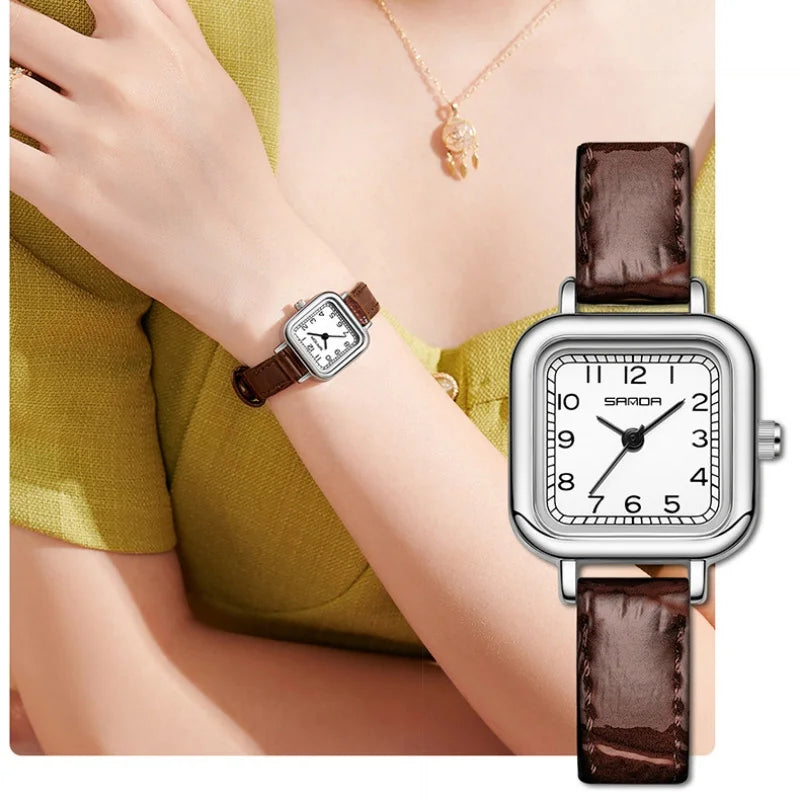 Stainless Steel Quartz Watch for Women