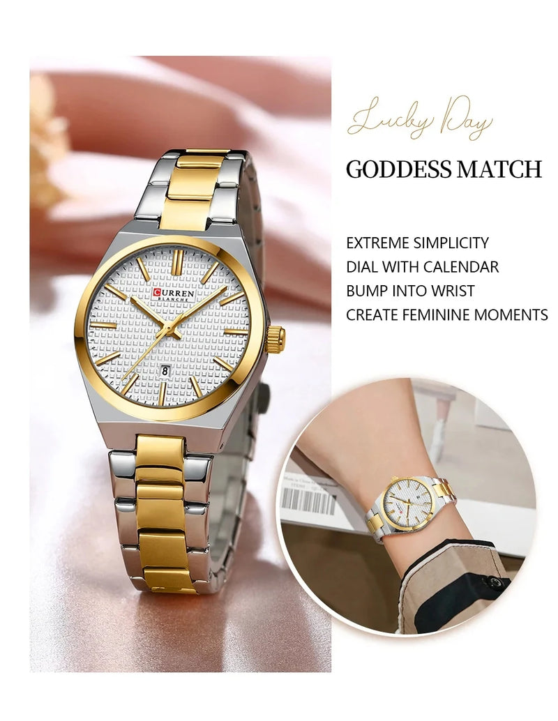 Stainless Steel Elegant Watch for Women