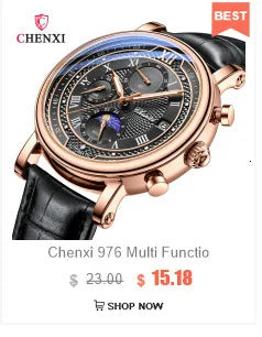 Stainless Steel Automatic Luminous Mechanical Wristwatch for Men