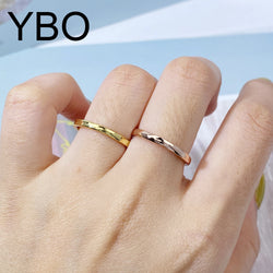 Sterling Silver Thin Adjustable Finger Ring for Women