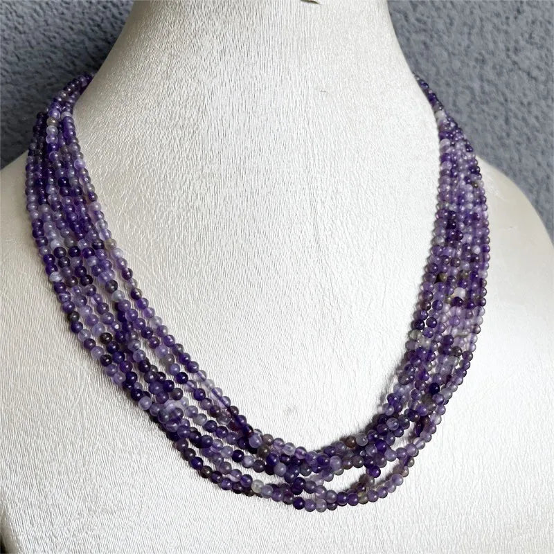 Silver Amethyst Necklace