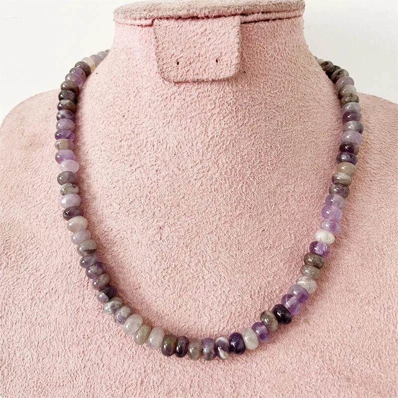 Sterling Silver Amethyst Jewelry Set for Women