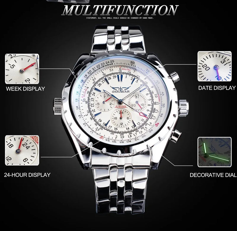 Stainless Steel Mechanical Men's Watch