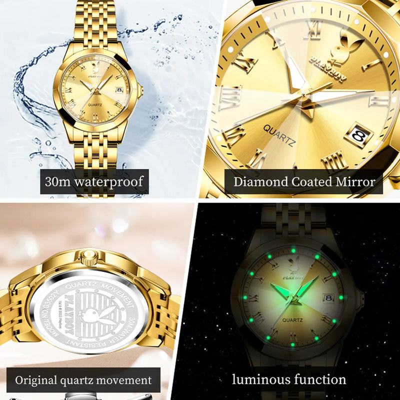 Quartz Elegant Luminous Watch for Women