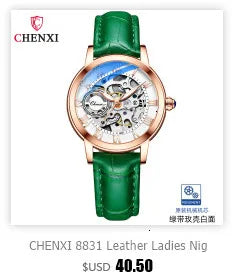 Stainless Steel Leather Mesh Quartz Watch for Women