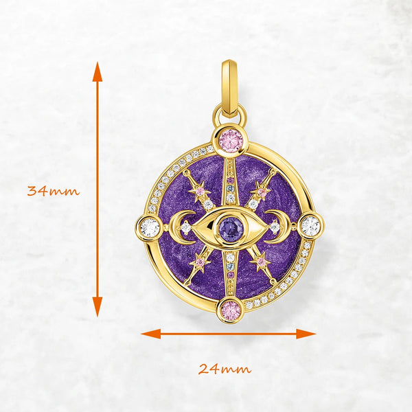 925 Sterling Silver Cosmic Talismans Pendant for Woman