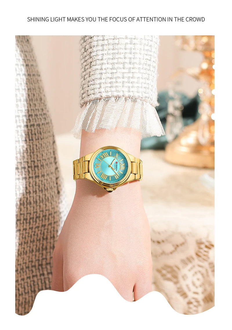 Stainless Steel Quartz Watch for Women.