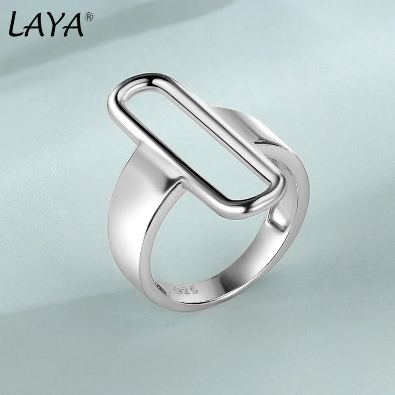 925 Sterling Silver Wide Irregular Ring for Unisex