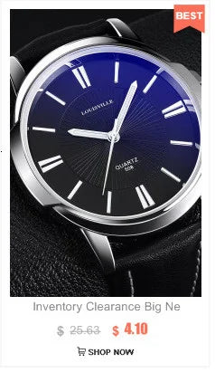 Stainless Steel Quartz Watch for Men