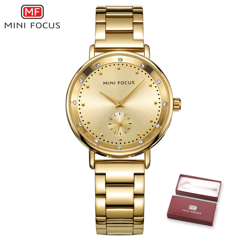 Rose Gold Stainless Steel Ladies Watch