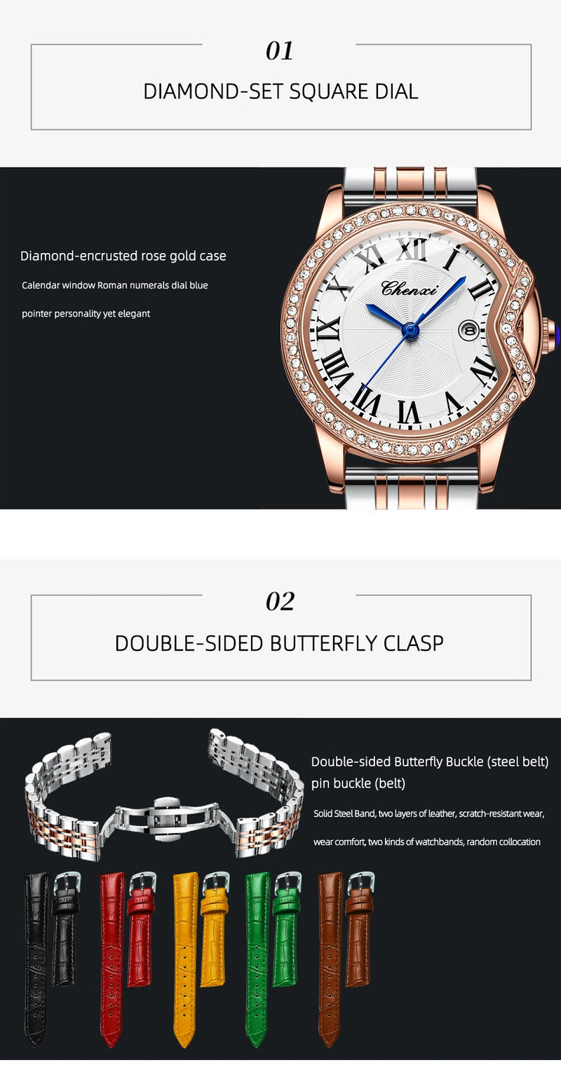 Stainless steel Bracelet Watch for Women