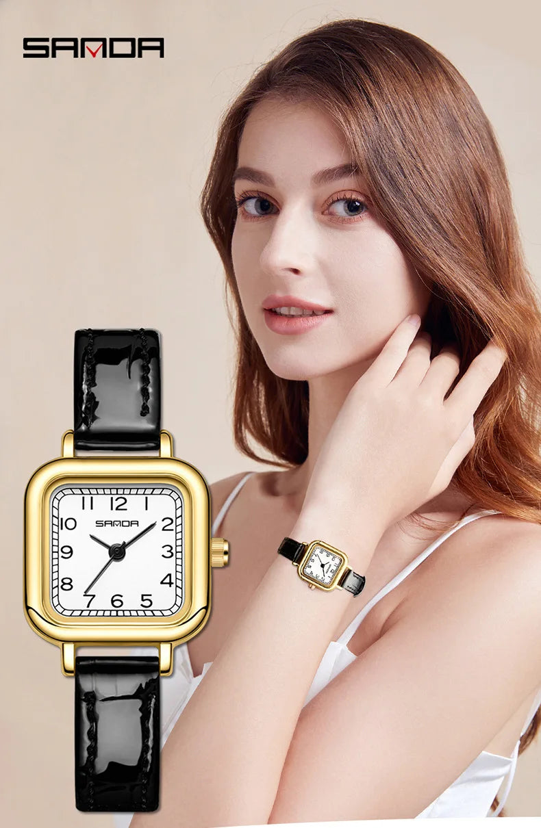 Stainless Steel Quartz Watch for Women