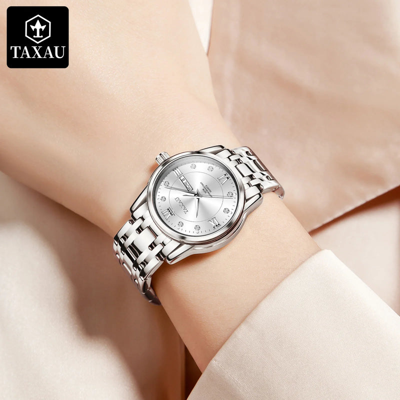 Stainless Steel Quartz Watch for Women