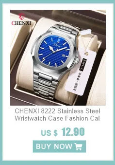 Stainless Steel Quartz Waterproof Watch for Men