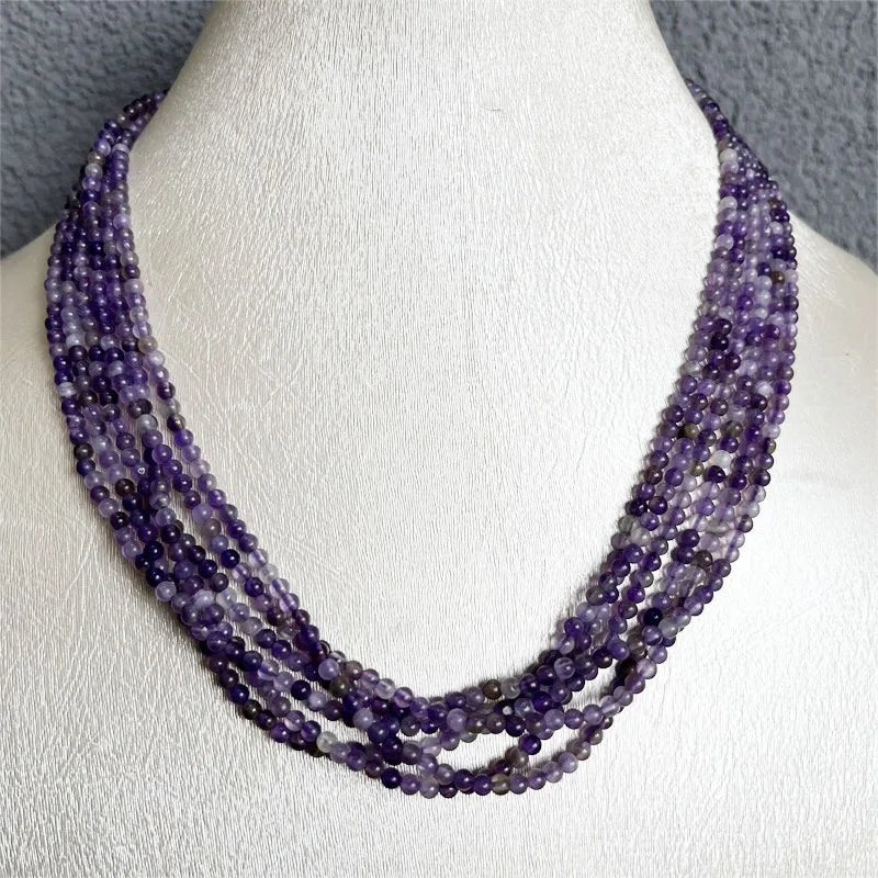 Silver Amethyst Necklace