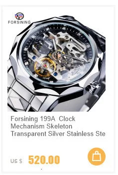 Stainless Steel Mechanical Men's Watch