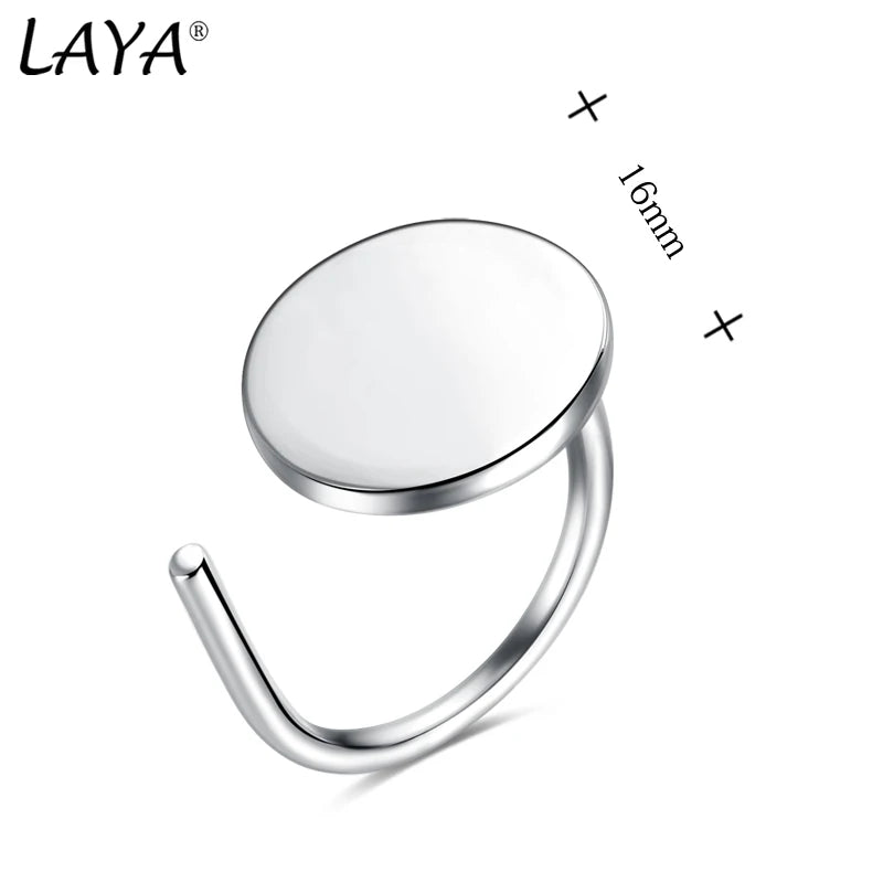 925 Sterling Silver Plain Ring for Men