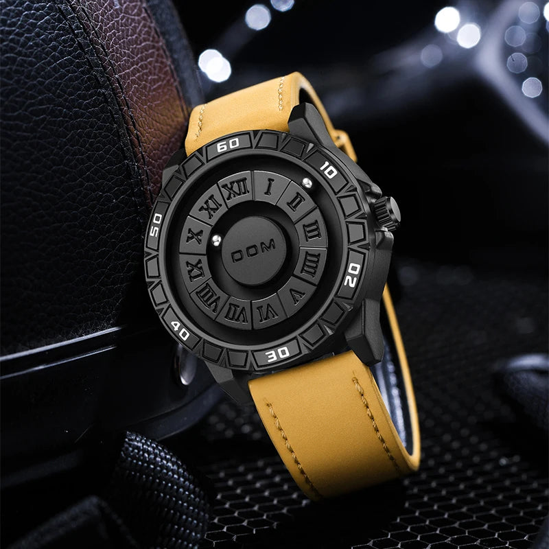 Stainless Steel Quartz Sports Watch for Men