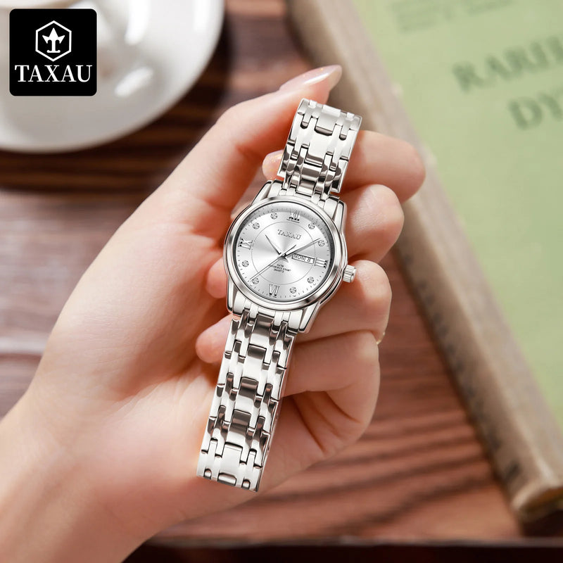 Stainless Steel Quartz Watch for Women