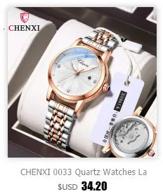 Stainless steel Bracelet Watch for Women