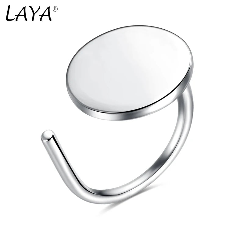 925 Sterling Silver Plain Ring for Men